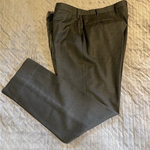 Incotex pants mens size 38x32 gray pre-owned condition - Picture 2 of 16